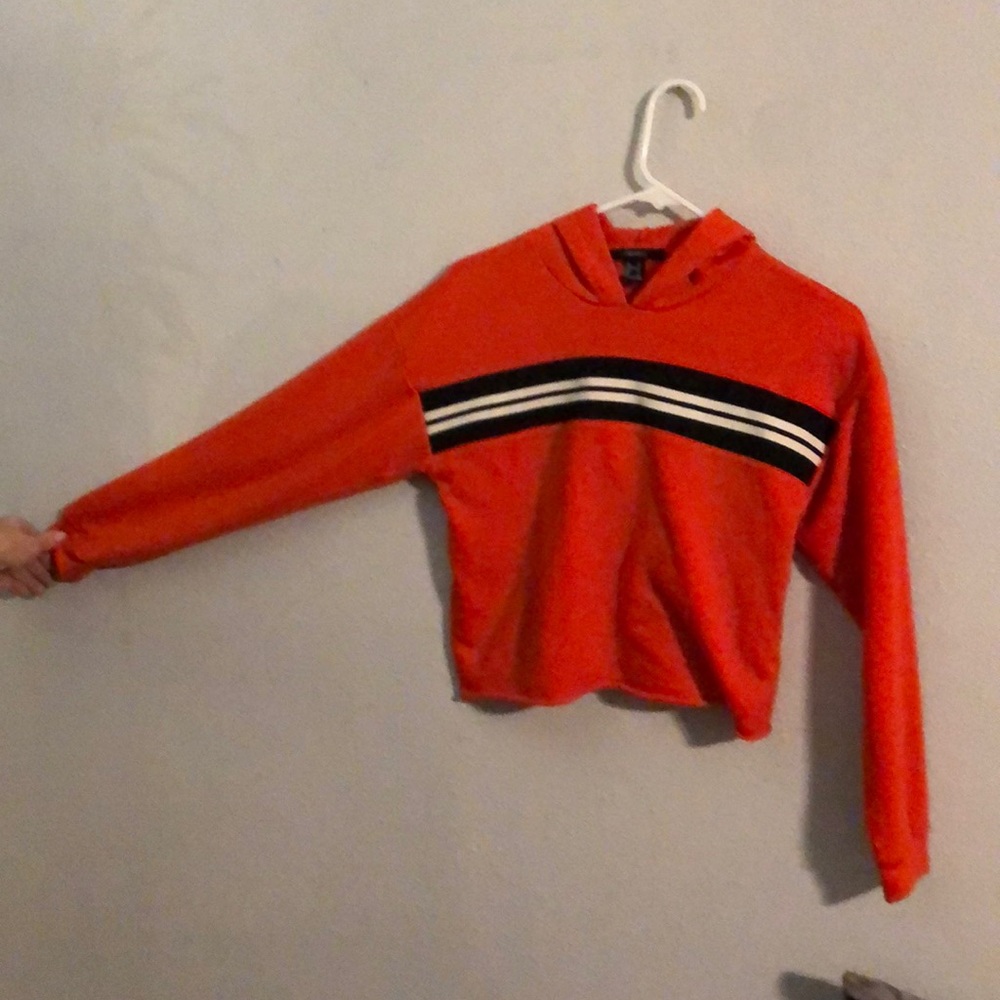 orange croptop